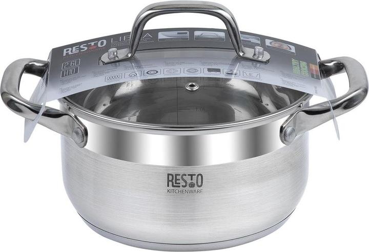 Image du produit Resto CASSEROLE D18CM 2.6L/92002 RESTE (18 cm, Casserole, Acier inoxydable)
