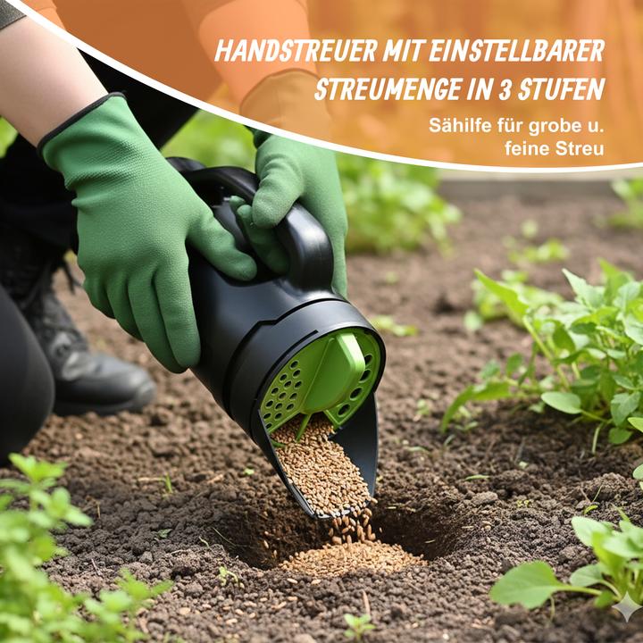 Actual product image Relaxdays hand seeder