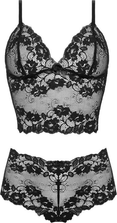 Produktbild Christine Le Duc Christine Valerie Bralette Set schwarz (Einzelpack, S, M)