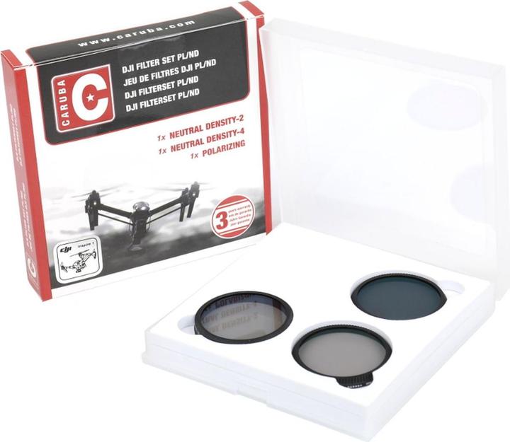 Image du produit Caruba DJI Inspire + DJI OSMO PL/ND Kit de filtres (Filtres pour drones, DJI Inspire 1)
