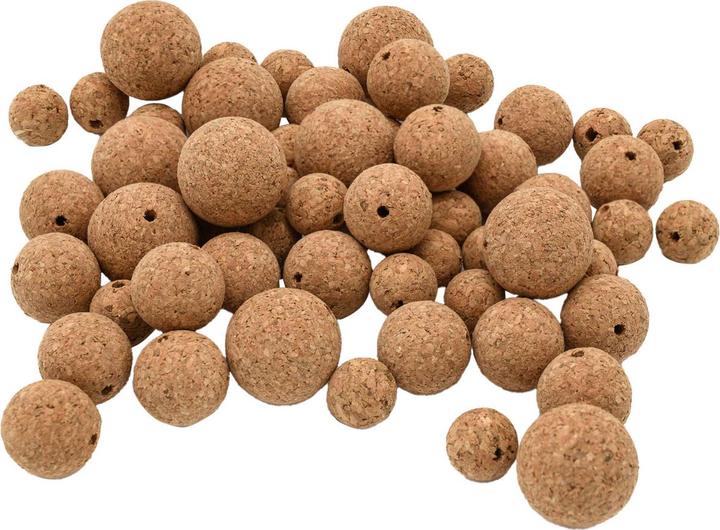 Colorations Cork beads, set of 60