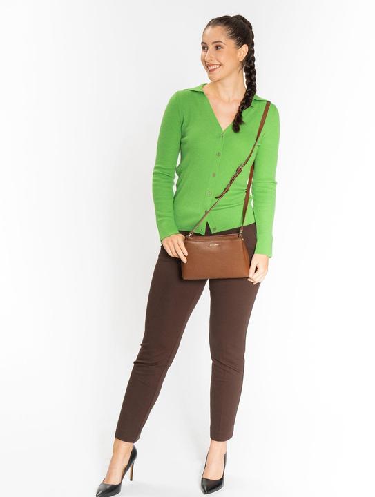 Actual product image Lazarotti Bologna Leather shoulder bag leather 23 cm