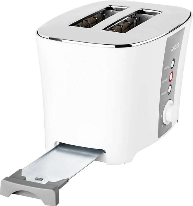 Produktbild ECG ST 818 Toaster 2 Scheibe(n), Edelstahl