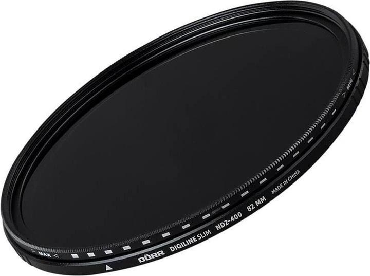 Produktbild Dörr Graufilter Digiline Slim Variabler ND2-400 – 82 mm (82 mm, ND- / Graufilter, 82 mm)