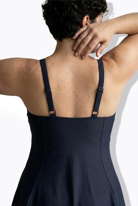 Produktbild Ulla Popken Badekleid, Punkte, Softcups, recycelt (48)