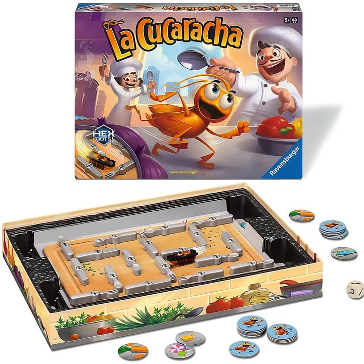 Actual product image Ravensburger La Cucaracha (Dutch, English, French, German, Italian, Portuguese, Spanish, 2 - 4 Players)