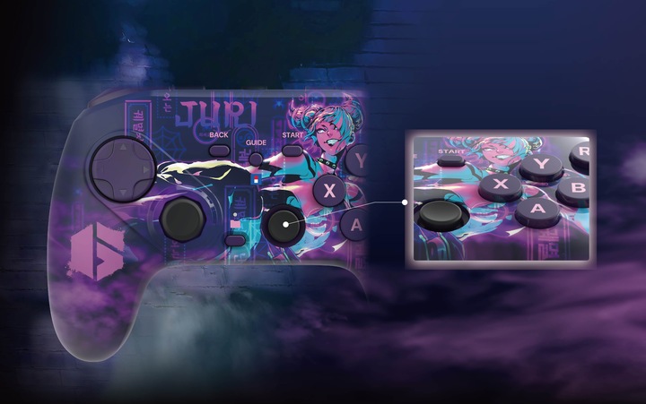 Image du produit HORI Fighting Commander OCTA - Street Fighter 6 - Juri (PC)