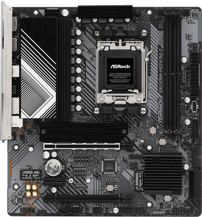 AsRock B650M-HDV/M.2 AM5 al dettaglio (AM5, AMD B650, mATX)