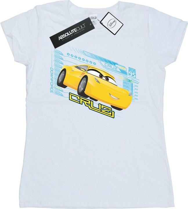 Actual product image Disney Womens/Ladies Cars Cruz Ramirez Cotton T-Shirt (L)