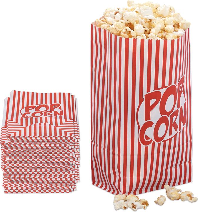 Immagine prodotto Relaxdays 100x sacchetti popcorn (100 pz.)