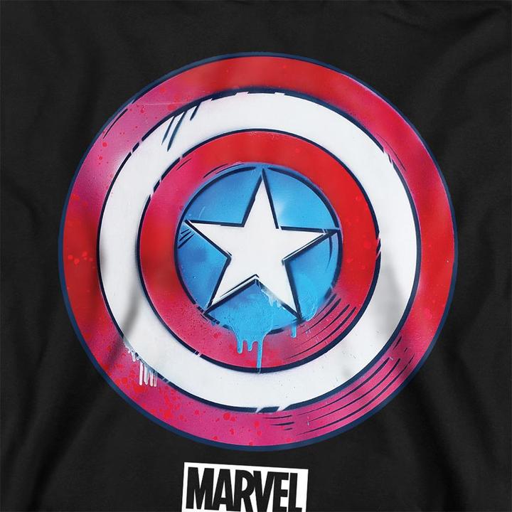 Produktbild Captain America Kapuzenpullover Zum Überziehen (128)