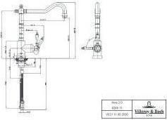Produktbild Villeroy & Boch V&B Einhand-Spültischbatterie AVIA 2.0 ND Edelstahl massiv