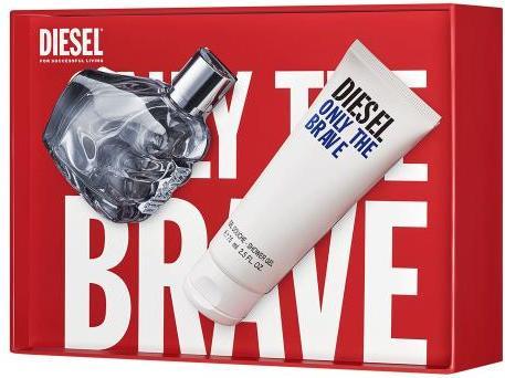 Produktbild Diesel Only The Brave Gift Set EDT 50 ml and Shower Gel 75 ml 50ml (Eau de Toilette, 50 ml)