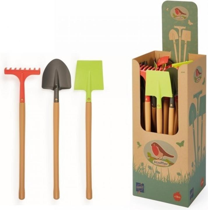 Produktbild Ecoiffier Gartengeräte Set, sort.Display