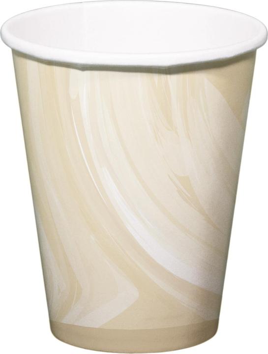 Actual product image Folat Cups Marble Beige 250ml - 6pcs (6x)
