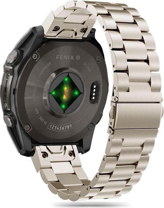 Immagine prodotto Tech-Protect Stainless Bracelet for Garmin Fenix 5X / 5X PLUS / 6X / 6X PRO / 7X / 8 (51 MM) - Titan