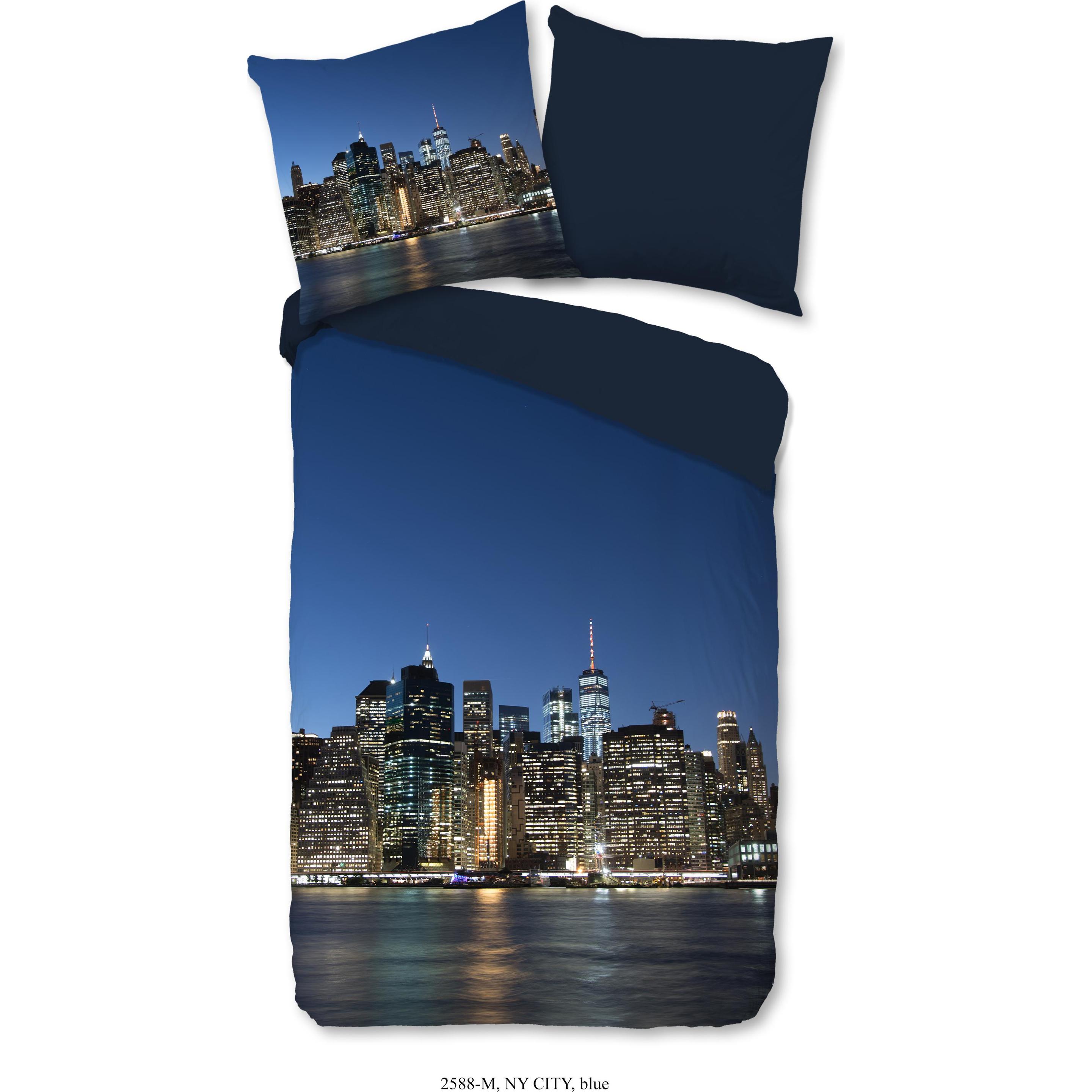 Pure, Bettwäsche, NY City (Bettwäsche Set, 135 x 200 cm)