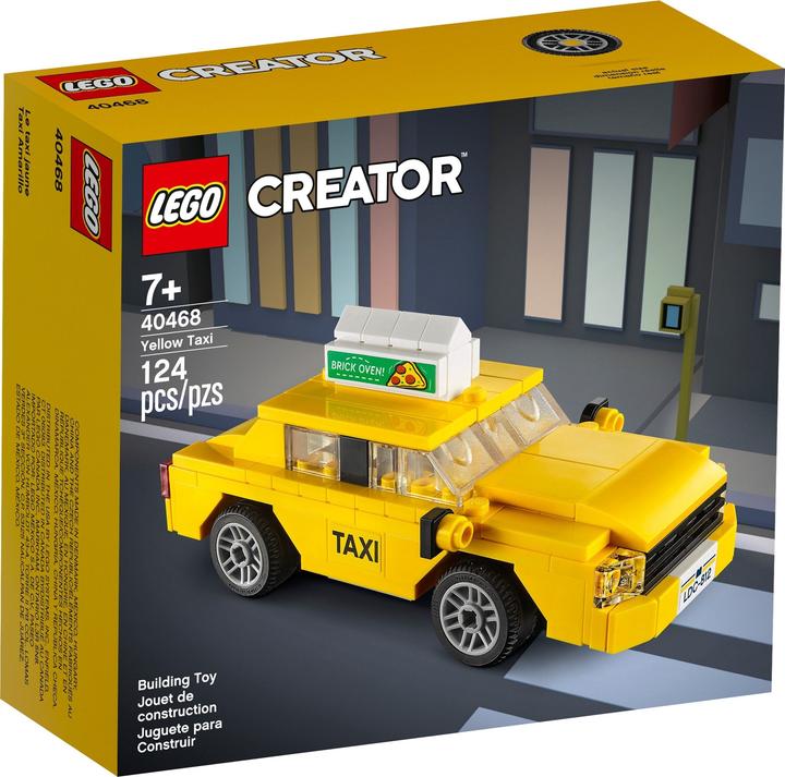 Image du produit LEGO Taxi jaune (40468, LEGO difficiles à trouver)