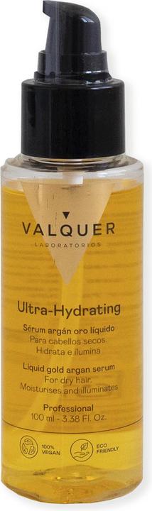 Produktbild Valquer Válquer Gold Serum with Argan Liquid Beauty Elixir for Hair 100ml (100 ml)