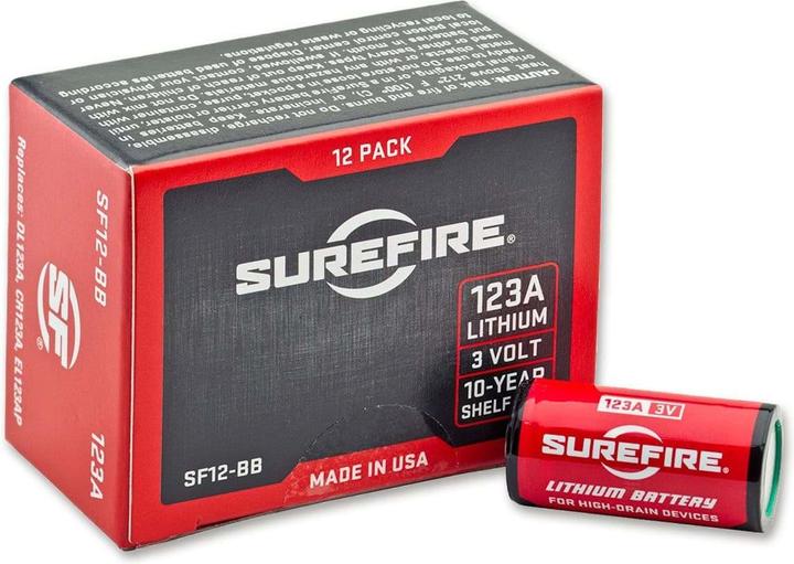Produktbild SureFire Batterie-Set CR123A 12