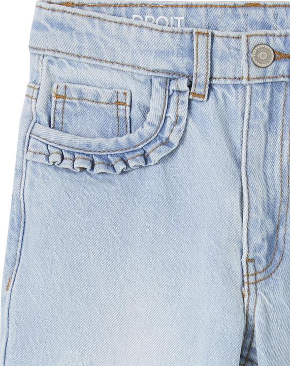 Actual product image Vertbaudet Straight girls' jeans, REGULAR waist (158)