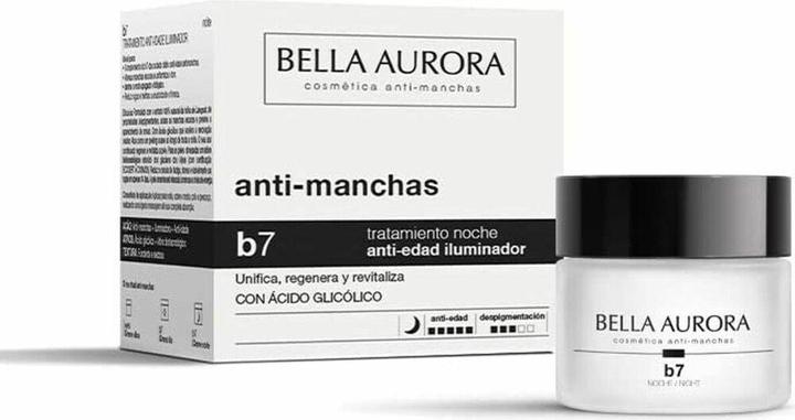 Actual product image Bella Aurora B7 antimanchas regenerador aclarante noche 50ml (50 ml)