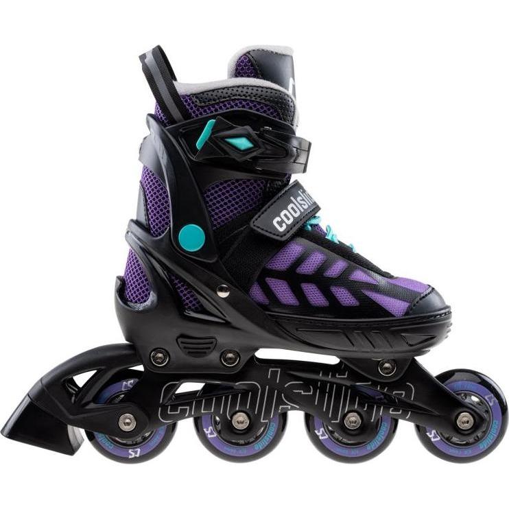 CoolSlide Rolki Wonton YG rekreacyjne regulowane czarne r. 40-43 (40, 41, 42, 43) (Wonton YG)