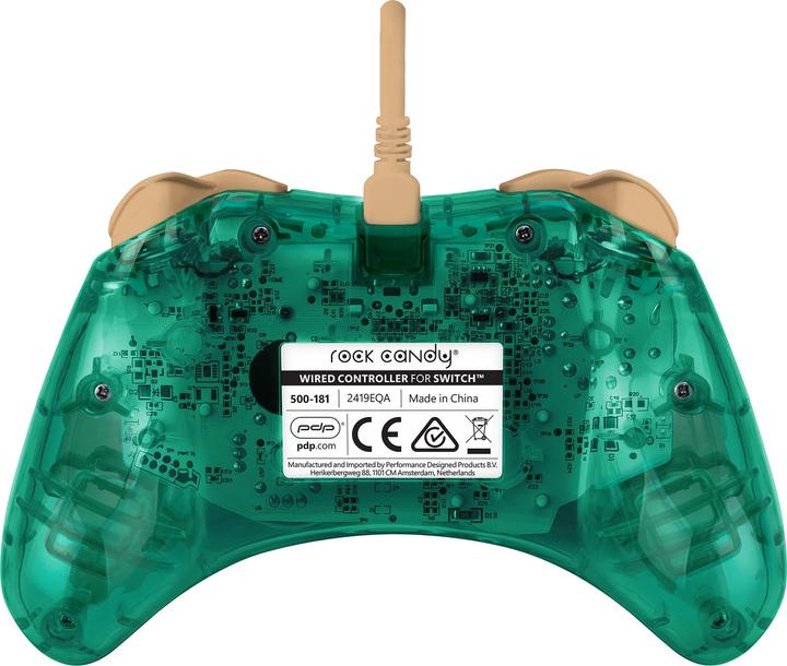 Produktbild PDP Rock Candy Wired Controller: Timmy & Tommy Breezy Blue (Switch, Switch Lite, Switch OLED)