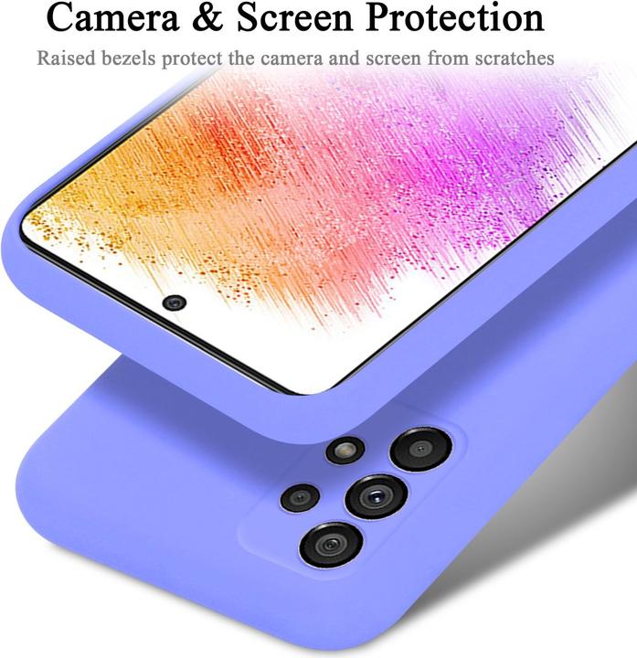 Image du produit Cadorabo TPU Liquid Silicone Case Housse pour Samsung Galaxy A73 5G (Samsung Galaxy A73 5G)