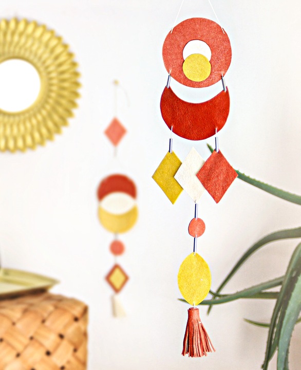 Actual product image Fimo modelling clay leather-effect set "Wall hanger