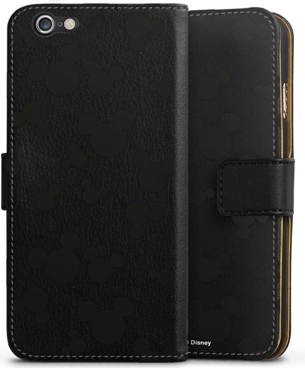 Produktbild DeinDesign Tasche für Apple iPhone 6 Handy Flip Case Wallet Cover Handytasche Leder Disney Mickey Mouse (Apple iPhone 6)