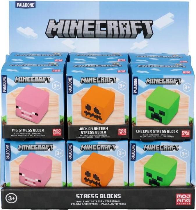 Immagine prodotto Paladone Products Blocchi di stress Minecraft CDU 12