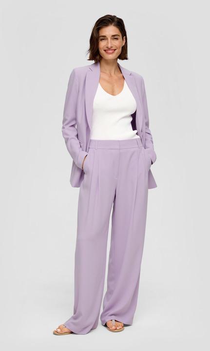 Produktbild S.Oliver Hose Relaxed: High-Rise-Hose mit Crêpestruktur (44)