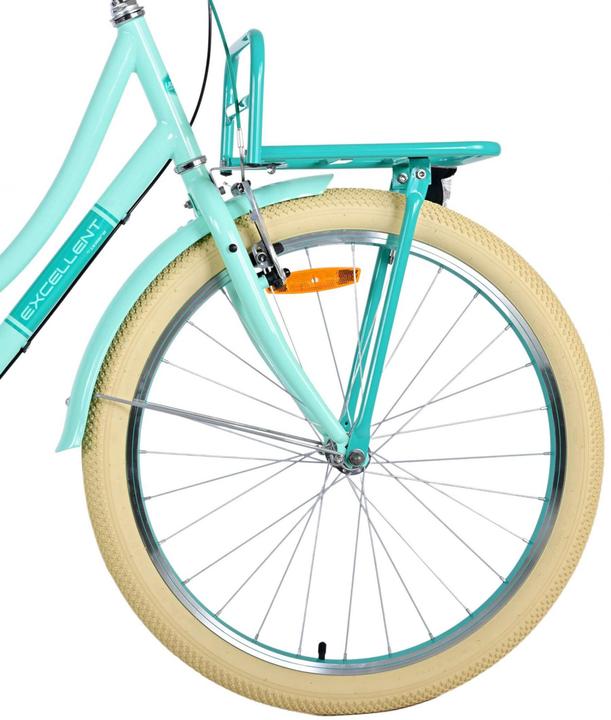 Image du produit Volare Excellent Kinderfiets - Meisjes - 24 inch - Groen - 3 Versnellingen (24")