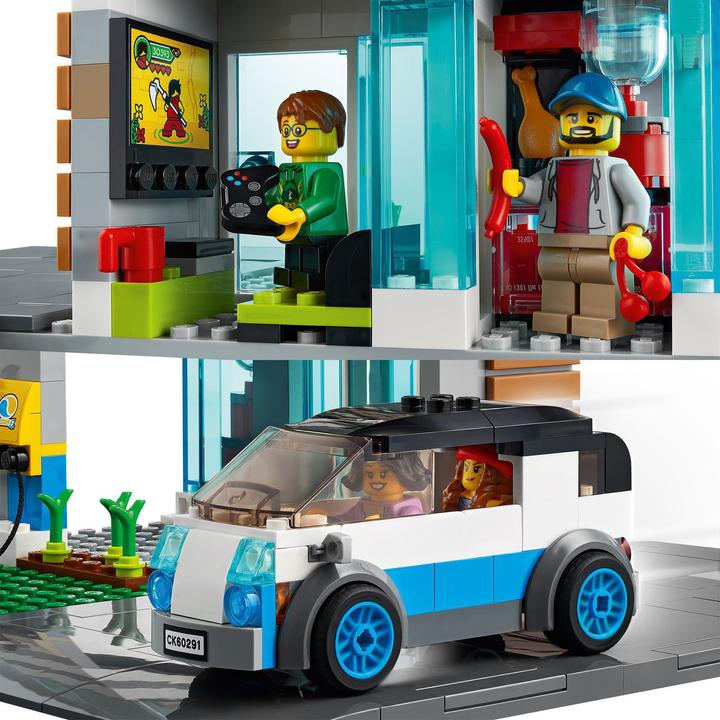 Actual product image LEGO Modern family house (60291, LEGO City)