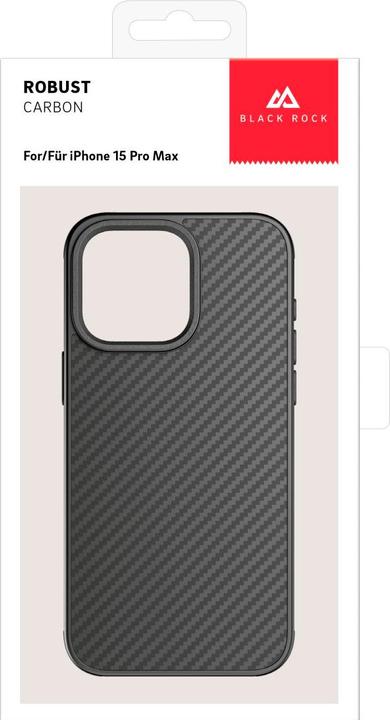 Produktbild Black Rock Robust Carbon (Apple iPhone 15 Pro Max)