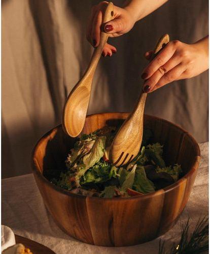 Immagine prodotto Esmée 2-teiliges Salatbesteck aus Akazienholz, 26 x 7 cm (Server insalata)