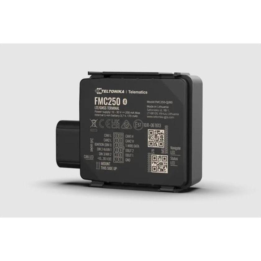 Teltonika, Accessori per navigatore GPS, FMC250 - Wasserdichter 4G LTE Cat 1 Tracker mit integriertem CAN-Datenprozessor