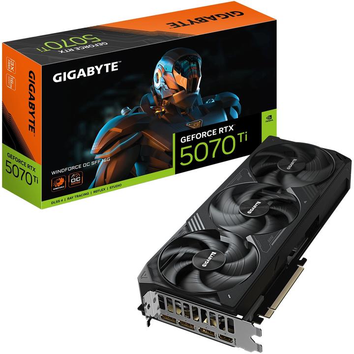 Produktbild Gigabyte GeForce RTX 5070 Ti WINDFORCE OC SFF 16G (16 GB)