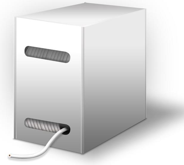 Produktbild Goobay Netzwerkkabel CAT 7a S/FTP 4 x (S/FTP, CAT7a, 250 m)