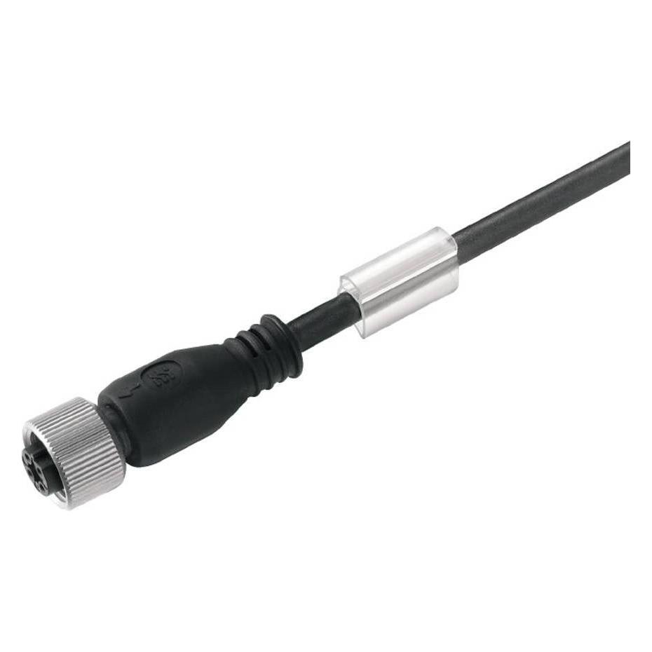 Weidmüller 1106800030 Sensor-/Aktor-Steckverbinder konfektioniert Polzahl Sensoren 3 1, Elektronikkabel + Stecker, Schwarz