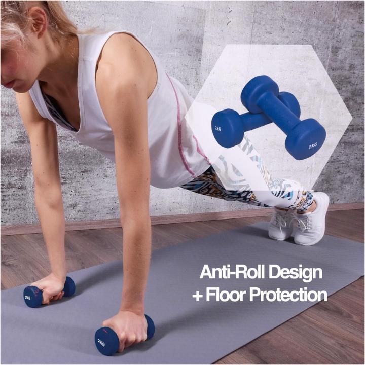 Produktbild Gorilla Sports Gymnastikhanteln (2 x 2 kg)