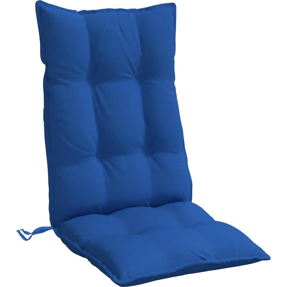 VidaXL, Sitzkissen, Hochlehner-Auflagen 2 Stk. Oxford-Gewebe (120 x 50 x 7 cm)