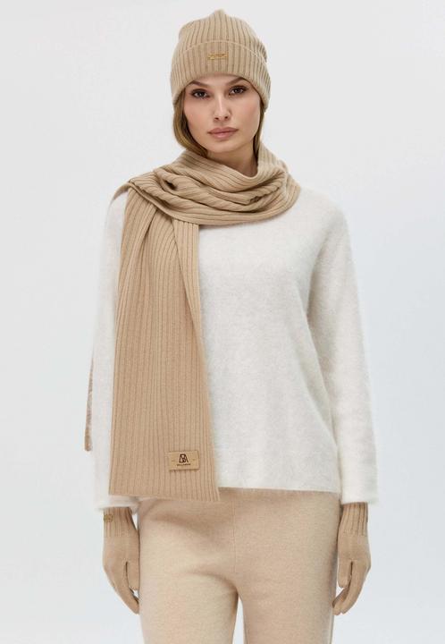 Immagine prodotto Bellemere Scarf Flat-Ribbed Knit Merino Wool Scarf