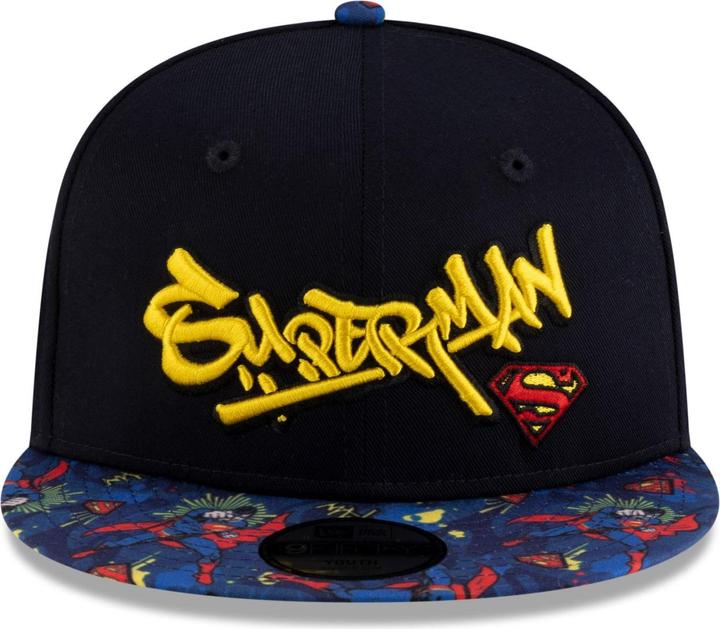 Produktbild New Era 9Fifty Snapback Kinder Cap - Superman Graffiti Youth (54, 55, 56)