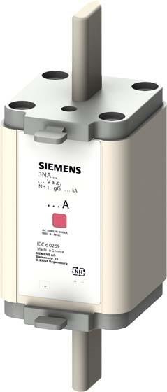 Immagine prodotto Siemens NH collegamento fusibile NH1 A gG Un AC Un DC (250 A)