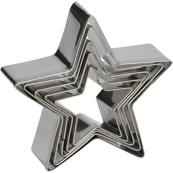 Image du produit Patisse Set d'emporte-pièces étoiles 5 pièces