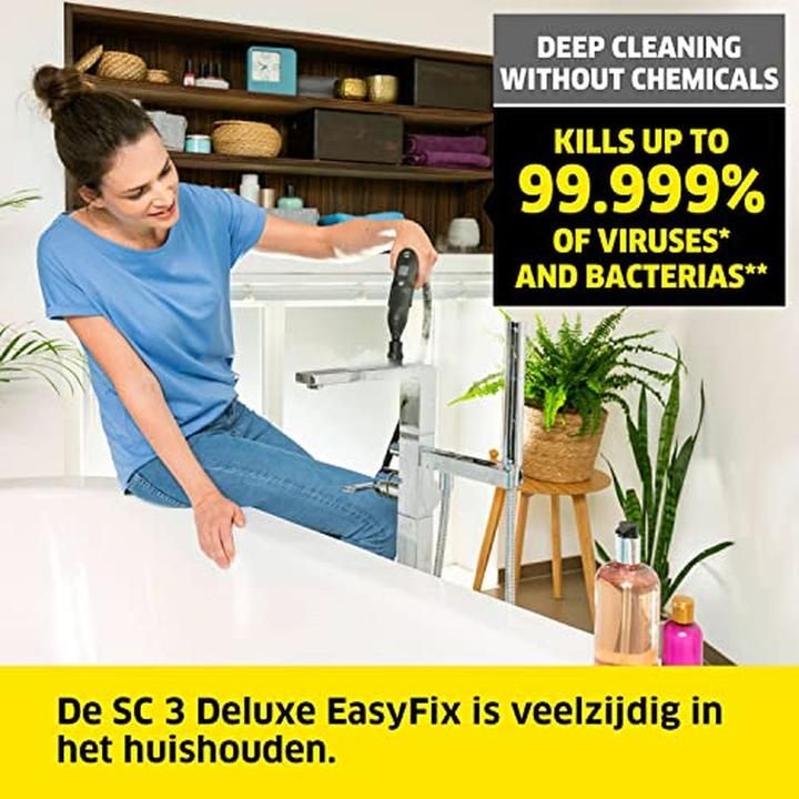 Actual product image Kärcher SC 3 Deluxe EasyFix (3.50 bar, 1900 W)