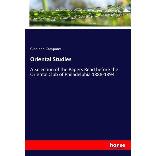 Thumbnail - Oriental Studies, Fachbücher