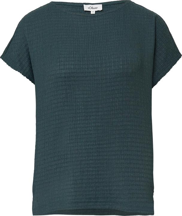 Produktbild S.Oliver T-Shirt Strukturiertes T-Shirt im Relaxed Fit (44)